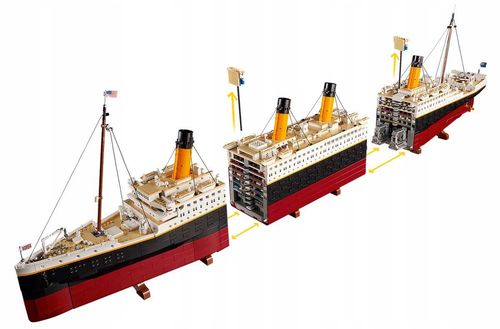 10294 - LEGO ICONS - Titanic na Arena.pl