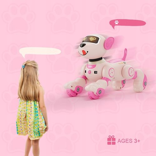 ROBOT INTERAKTYWNY PIES PIESEK ZDALNIE STEROWANY PROGRAMOWANY 20+ FUNKCJE na Arena.pl