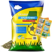 TRAWA SPORTOWA BOISKOWA NASIONA WYTRZYMAŁA ODPORNA NA DEPTANIE 5kg 200m2