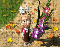 Puzzle Masza i Niedźwiedź