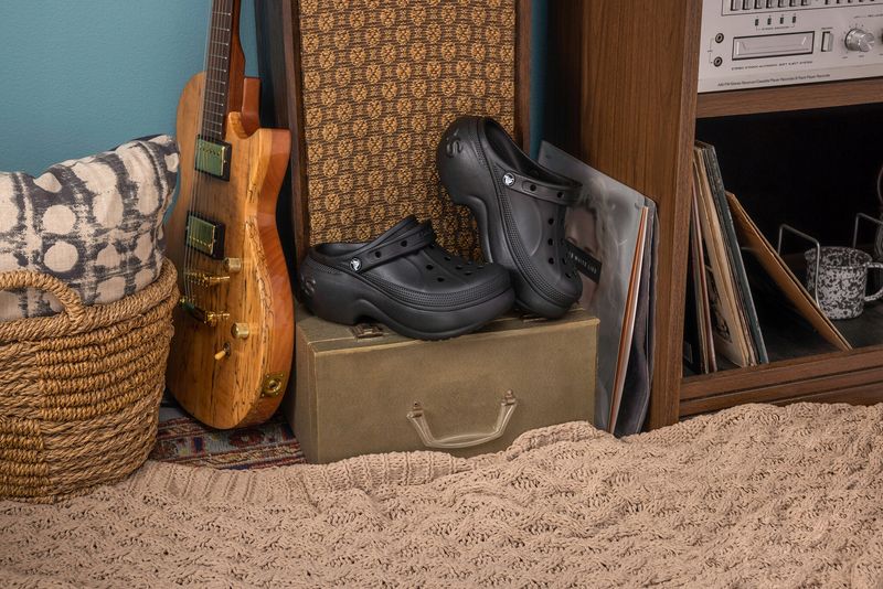 Damskie Buty Chodaki Platforma Koturn Crocs Bella 210062 Clog 36-37 zdjęcie 8