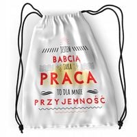 Plecak Dla Babci Sportowy Szkolny Worek Torba Z Nadrukiem Ze Zdjęciem