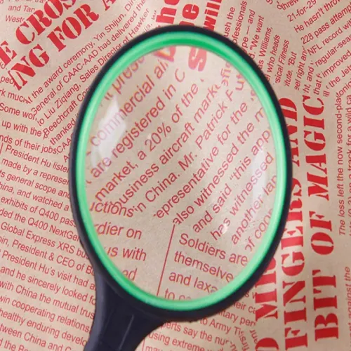 Lupa klasyczna szkło powiększające soczewka 50mm na Arena.pl