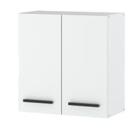 szafka kuchenna wisząca modułowa z uchwytami pojemna 60cm blande biała mat