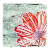 Spring plafon 30x30 1x60W E27 czerwony