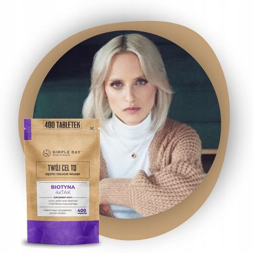 BIOTYNA 4 x TAK od Twój Cel To - 400szt. Najlepsza Na Włosy Skórę Paznokcie na Arena.pl