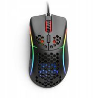 GLORIOUS Model D Minus Mat Czarna mysz gamingowa RGB 12000 DPI 61G 1000 hz