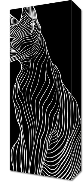 Obraz 20x50cm Minimalny Kontur zdjęcie 1