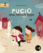 Obrazkowa książka edukacyjna dla dzieci - Pucio mówi pierwsze słowa - 2025