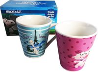 kubek ceramiczny 2szt. SNOOPY