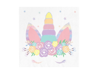 Serwetki, Jednorożec, 33 cm x 33 cm, 10 szt.