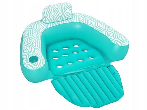 Bestway Dmuchany FOTEL do wody Deluxe Comfort Plush 145x120cm 43719 na Arena.pl