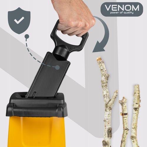 ROZDRABNIACZ ELEKTRYCZNY RĘBAK DO GAŁĘZI PRO MOCNY SILNIK ZBIORNIK 60L na Arena.pl