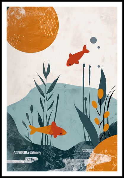 Plakat 68x101cm Podwodny Świat zdjęcie 3