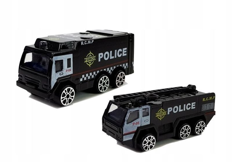 TRANSPORTER SAMOLOT + 3 AUTA POLICJA zdjęcie 8