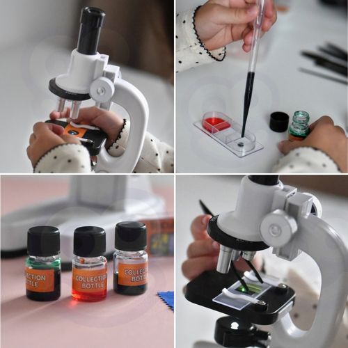 WOOPIE Mikroskop Cyfrowy LED Przybliżenie do 1200x Zestaw XXL z Adapterem do Smartfona na Arena.pl