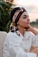 Turban Blanca Chusta po chemioterapii B22+B199 turbany po chemioterapii