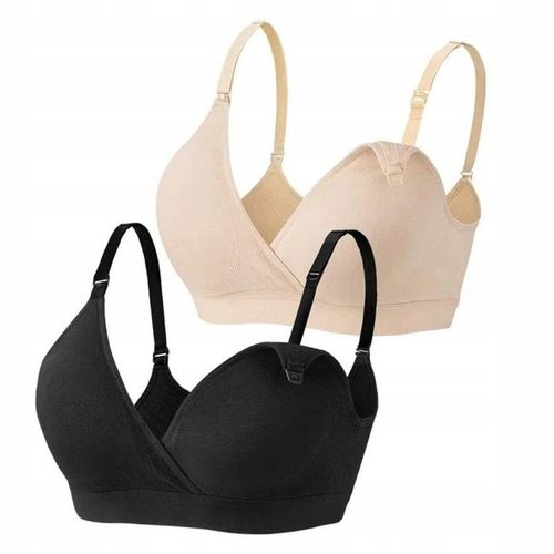 BIUSTONOSZ BEZSZWOWY ZESTAW DO KARMIENIA CIĄŻOWE BEZ FISZBIN MIĘKKIE L na Arena.pl