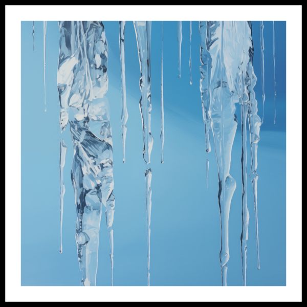Plakat 50x50cm Kryształowe Sople zdjęcie 3