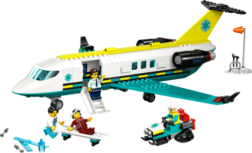 LEGO City Samolot pogotowia ratunkowego 60465 - misje ratunkowe 6+ na Arena.pl