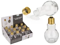 Solniczka lub Pieprzniczka w kształcie Żarówki - Szklane Przyprawniki