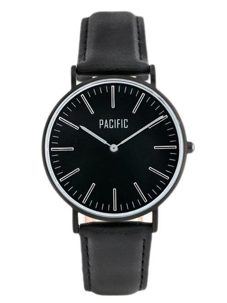 ZEGAREK DAMSKI PACIFIC CLOSE (zy588a) - black/silver zdjęcie 1