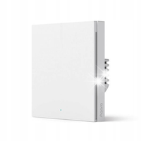 Pojedynczy przełącznik Aqara H1 z Neutral WS-EUK03 Zigbee 3.0 Biały