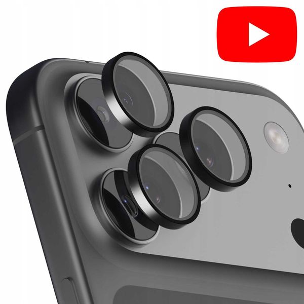 Spacecase Quickfit Camera Iphone 17 Pro / 17 Pro Max Black zdjęcie 9