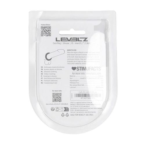 Solid Silicone Cockring - Xs - Black na Arena.pl