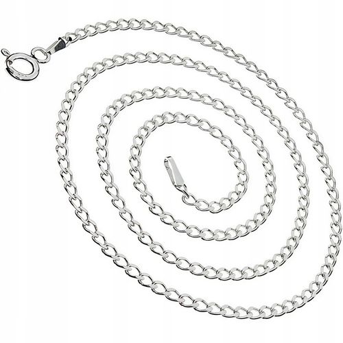 Srebrny łańcuszek 50 cm medalik Cudowny Matka Boska prezent komunia chrzest na Arena.pl