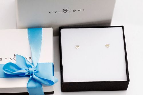 złote kolczyki staviori na Arena.pl