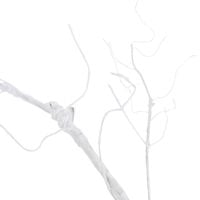 GAŁĄŹ GAŁĄZKA OZDOBNA DEKORACYJNA DO WAZONU SZTUCZNA BIAŁA ELASTYCZNA