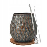 Zestaw Akcesoriów Yerba Mate Matero 400ml i Bombilla 17cm + Dodatki GRATIS!