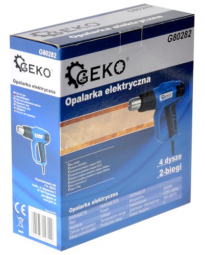 OPALARKA ELEKTRYCZNA 2000W 2 BIEGI 4 DYSZE na Arena.pl
