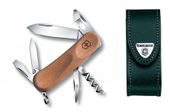 Scyzoryk Szwajcarski Victorinox Delemont EvoWood 10 2.3801.63  z ETUI Kurier Gratis