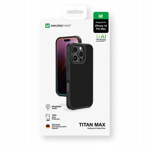 Plecki niktrade do Apple iPhone 16 Pro Max czarny na Arena.pl