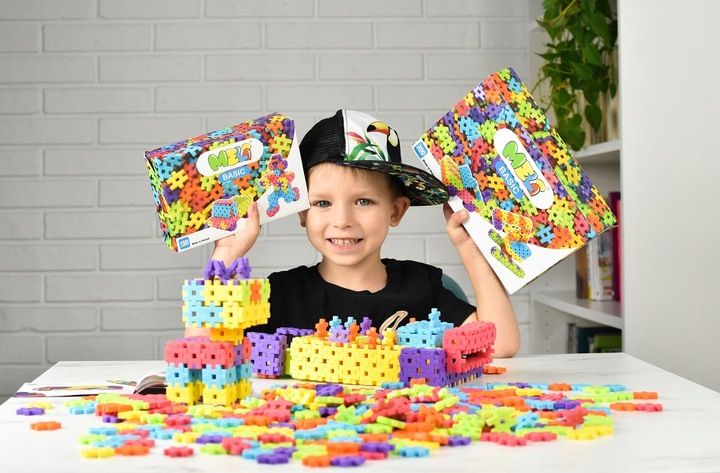 Klocki Meli Konstrukcyjne Basic 600 sztuk +PREZENT zdjęcie 2