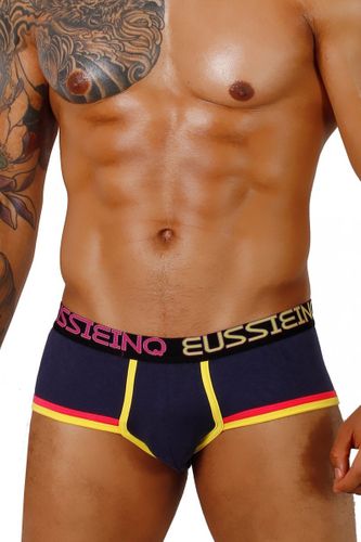 Bokserki męskie EUSSIENIQ Navy Edge S na Arena.pl