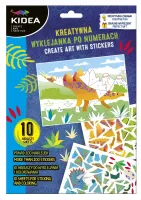 Kreatywna Wyklejanka Po Numerach Dinozaury Kidea