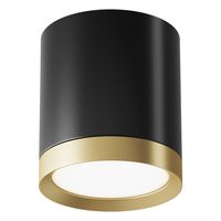 Natynkowa lampa sufitowa Hoop C086CM-GX53-MRD-BG LED 15W czarna