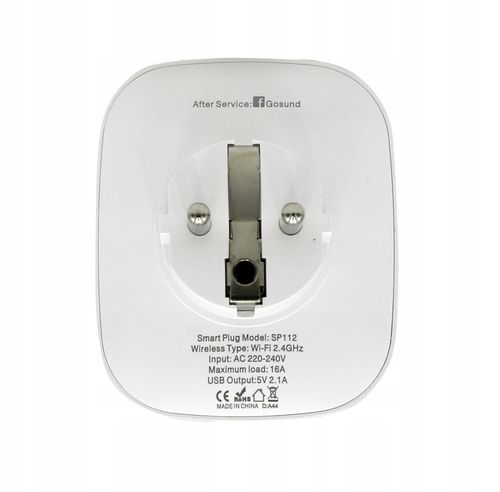 Inteligentne gniazdko Smart plug Gosund SP112 2xUSB 16A WIFI Tuya na Arena.pl
