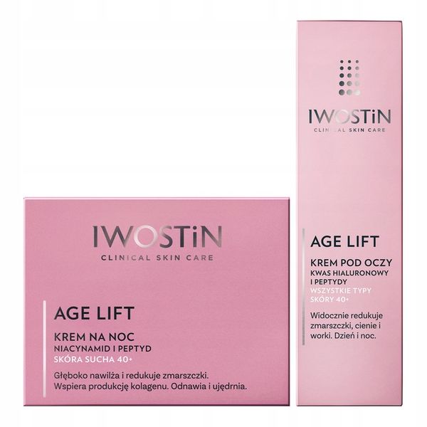 Iwostin Age Lift Krem na noc skóra sucha + krem pod oczy zdjęcie 1