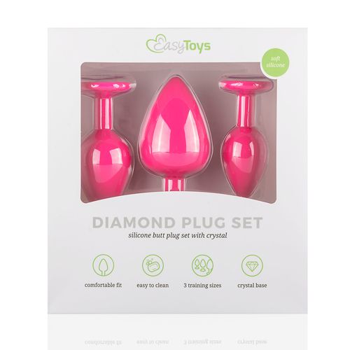 plug diamond plug set pink na Arena.pl