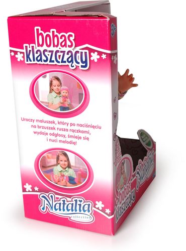 Natalia lalka klaszcząca bobas interaktywny 3+ na Arena.pl