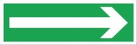 ZE-04 Kierunek drogi ewakuacyjnej płyta 100x300