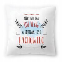 Poduszka Dla Fachowca Na Urodziny Na Prezent Z Nadrukiem Ze Zdjęciem
