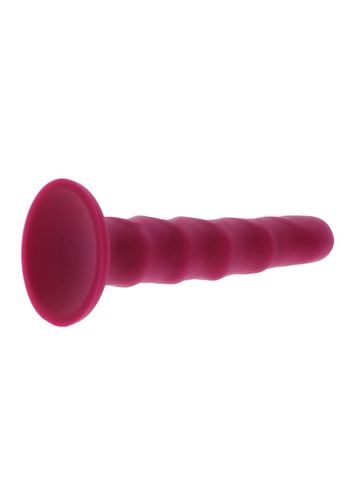 dildo do uprzęży strap-on żebrowane erotyka 15cm na Arena.pl