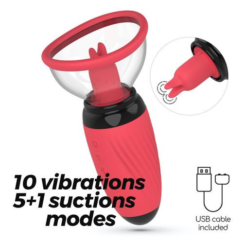 Crushious Scarlet Vulva Pump Rechargeable Stimulator na Arena.pl
