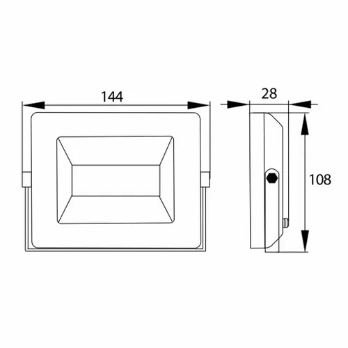 Halogen biały neutralny 1800 lm 20 W na Arena.pl