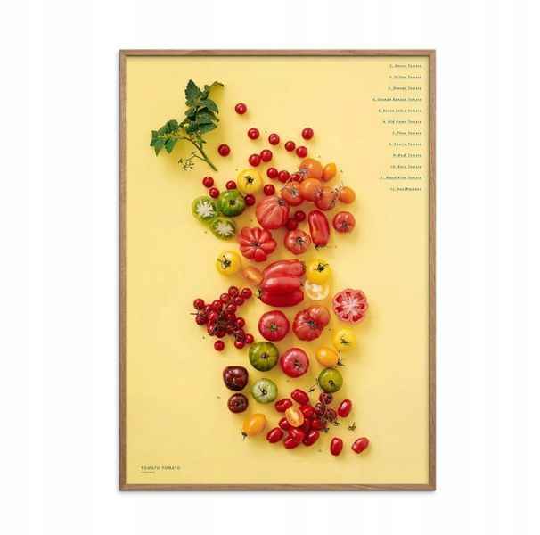 Obraz Poster&Frame Mad/Plakat Tomato Tomato 30x40cm zdjęcie 1